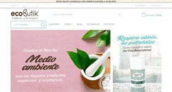 Desktop Screenshot of ecobutik.com